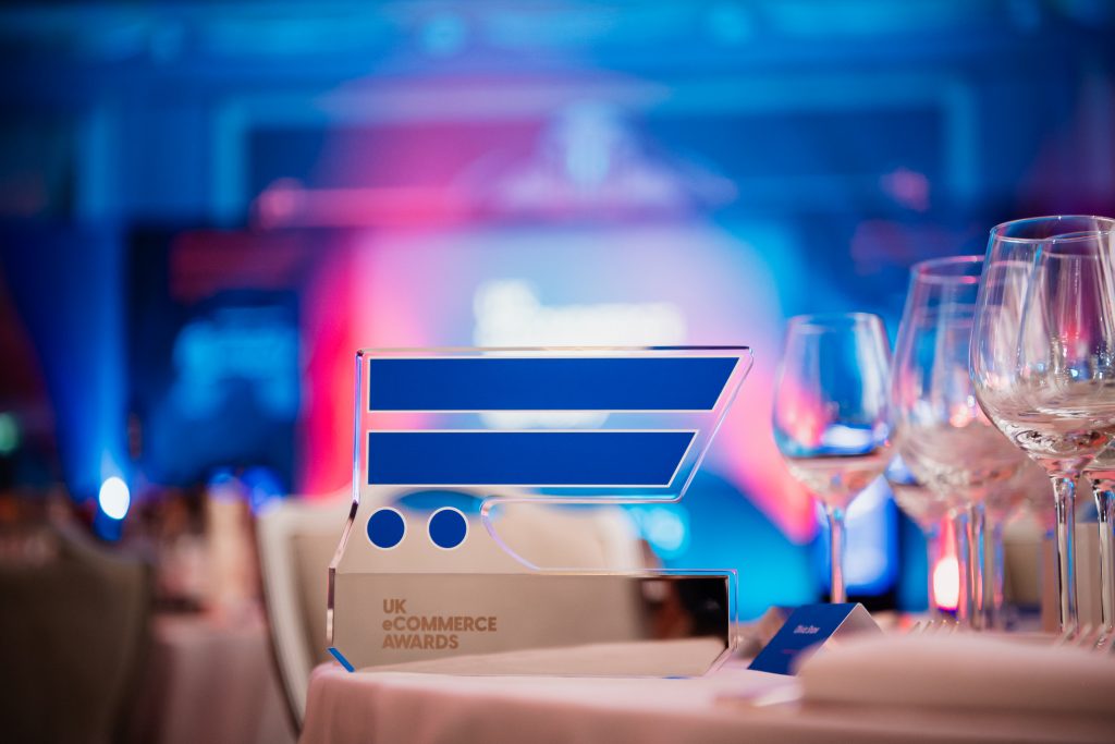 UK eCommerce Awards trophy